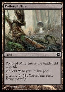 Polluted Mire⁣ - Premium Deck Series: Graveborn⁣ (Common)