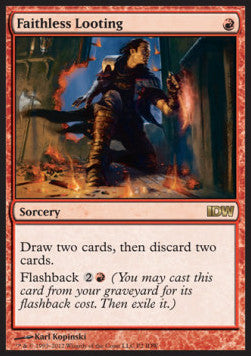 Faithless Looting⁣ - IDW Promos⁣ (Rare)