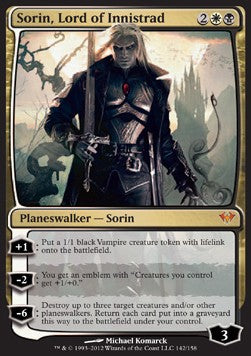 Sorin, Lord of Innistrad⁣ - Dark Ascension⁣ (Mythic)⁣ [142]
