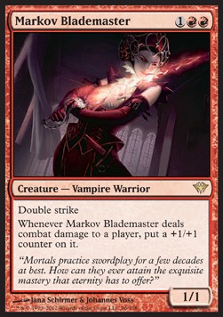 Markov Blademaster⁣ - Dark Ascension⁣ (Rare)⁣ [96]