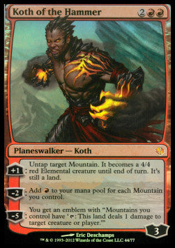 Koth of the Hammer⁣ - Duel Decks: Venser vs. Koth⁣ (Mythic)⁣ [44]