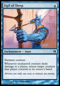 Sigil of Sleep⁣ - Duel Decks: Venser vs. Koth⁣ (Common)⁣ [25]