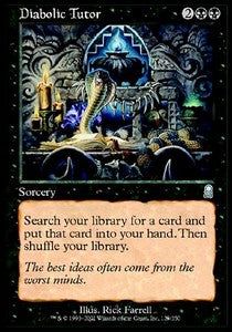 Diabolic Tutor⁣ - Odyssey⁣ (Uncommon)⁣ [129]
