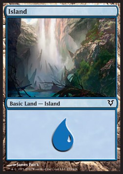 Island (V.1)⁣ - Avacyn Restored⁣ (Land)⁣ [233]