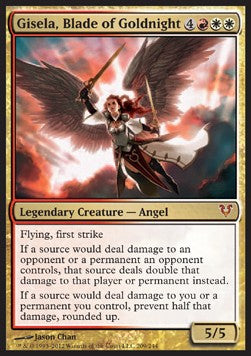 Gisela, Blade of Goldnight⁣ - Avacyn Restored⁣ (Mythic)⁣ [209]
