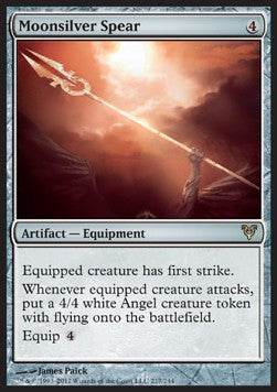 Moonsilver Spear⁣ - Avacyn Restored⁣ (Rare)⁣ [217]
