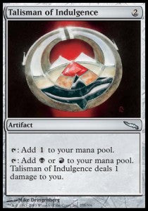 Talisman of Indulgence⁣ - Mirrodin⁣ (Uncommon)⁣ [255]