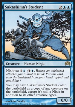 Sakashima's Student⁣ - Planechase 2012⁣ (Rare)