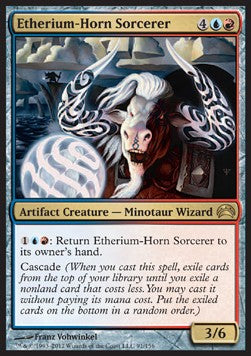 Etherium-Horn Sorcerer⁣ - Planechase 2012⁣ (Rare)⁣ [91]