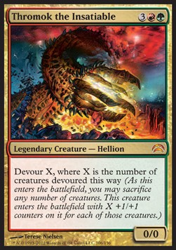 Thromok the Insatiable⁣ - Planechase 2012⁣ (Mythic)⁣ [106]
