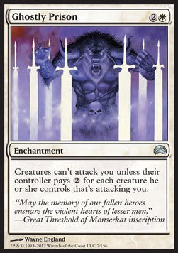 Ghostly Prison⁣ - Planechase 2012⁣ (Uncommon)⁣ [7]