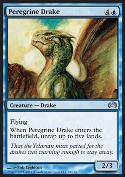 Peregrine Drake⁣ - Planechase 2012⁣ (Uncommon)⁣ [22]