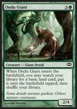 Ondu Giant⁣ - Planechase 2012⁣ (Common)⁣ [71]