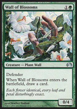 Wall of Blossoms⁣ - Planechase 2012⁣ (Uncommon)⁣ [81]
