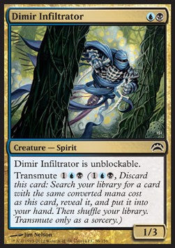 Dimir Infiltrator - Planechase 2012 (Common) [PC2-86]