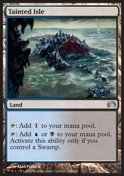 Tainted Isle⁣ - Planechase 2012⁣ (Uncommon)⁣ [128]