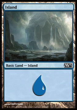 Island (V.3)⁣ - Magic 2013⁣ (Land)⁣ [236]