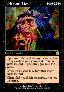 Nefarious Lich⁣ - Odyssey⁣ (Rare)⁣ [153]