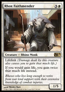 Rhox Faithmender⁣ - Magic 2013⁣ (Rare)⁣ [29]