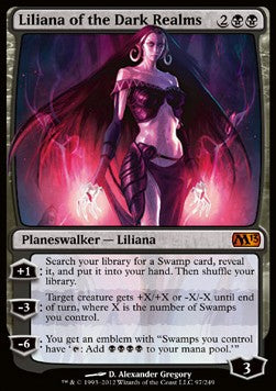 Liliana of the Dark Realms⁣ - Magic 2013⁣ (Mythic)⁣ [97]