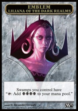 Liliana of the Dark Realms Emblem⁣ - Magic 2013⁣ (Token)⁣ [T11]