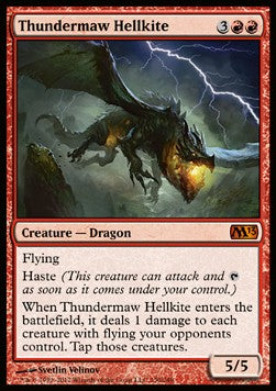 Thundermaw Hellkite⁣ - Magic 2013⁣ (Mythic)⁣ [150]