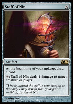 Staff of Nin⁣ - Magic 2013⁣ (Rare)⁣ [217]
