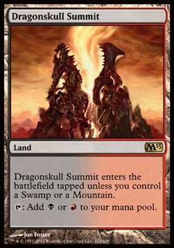 Dragonskull Summit⁣ - Magic 2013⁣ (Rare)⁣ [222]
