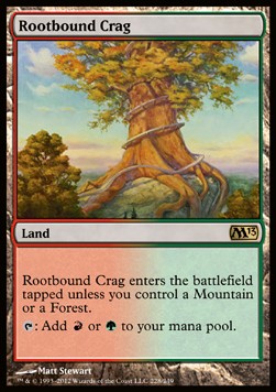 Rootbound Crag⁣ - Magic 2013⁣ (Rare)⁣ [228]