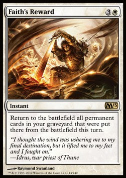 Faith's Reward⁣ - Magic 2013⁣ (Rare)⁣ [14]