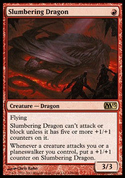 Slumbering Dragon⁣ - Magic 2013⁣ (Rare)⁣ [148]