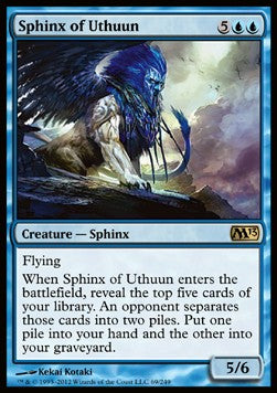 Sphinx of Uthuun⁣ - Magic 2013⁣ (Rare)⁣ [69]