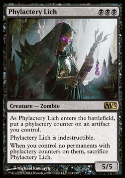 Phylactery Lich⁣ - Magic 2013⁣ (Rare)⁣ [104]
