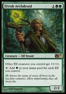 Elvish Archdruid⁣ - Magic 2013⁣ (Rare)⁣ [168]