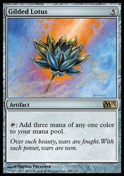 Gilded Lotus⁣ - Magic 2013⁣ (Rare)⁣ [206]