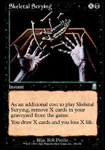 Skeletal Scrying⁣ - Odyssey⁣ (Uncommon)⁣ [161]