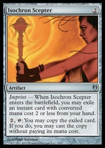 Isochron Scepter⁣ - Duel Decks: Izzet vs. Golgari⁣ (Uncommon)⁣ [16]