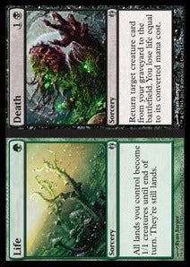 Life // Death⁣ - Duel Decks: Izzet vs. Golgari⁣ (Uncommon)⁣ [77]