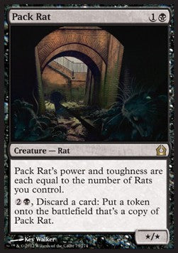 Pack Rat⁣ - Return to Ravnica⁣ (Rare)⁣ [73]