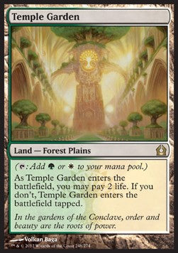 Temple Garden⁣ - Return to Ravnica⁣ (Rare)⁣ [248]