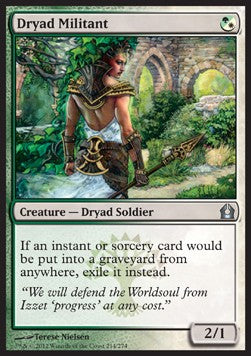 Dryad Militant⁣ - Return to Ravnica⁣ (Uncommon)⁣ [214]