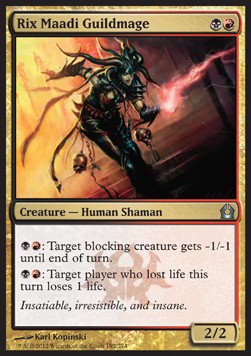 Rix Maadi Guildmage⁣ - Return to Ravnica⁣ (Uncommon)⁣ [192]