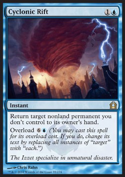 Cyclonic Rift⁣ - Return to Ravnica⁣ (Rare)⁣ [35]