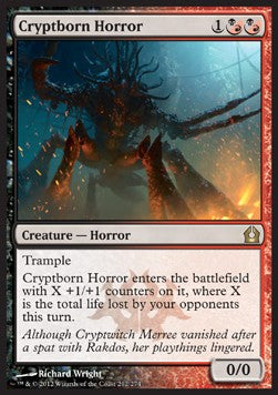 Cryptborn Horror⁣ - Return to Ravnica⁣ (Rare)⁣ [212]