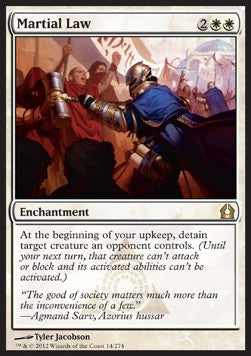 Martial Law⁣ - Return to Ravnica⁣ (Rare)⁣ [14]