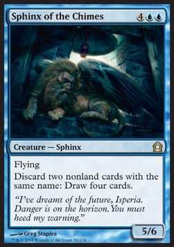 Sphinx of the Chimes⁣ - Return to Ravnica⁣ (Rare)⁣ [52]