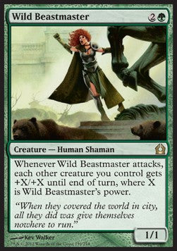 Wild Beastmaster⁣ - Return to Ravnica⁣ (Rare)⁣ [139]
