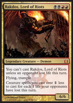 Rakdos, Lord of Riots⁣ - Return to Ravnica⁣ (Mythic)⁣ [187]