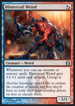 Blistercoil Weird⁣ - Return to Ravnica⁣ (Uncommon)⁣ [211]
