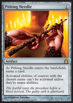 Pithing Needle⁣ - Return to Ravnica⁣ (Rare)⁣ [231]